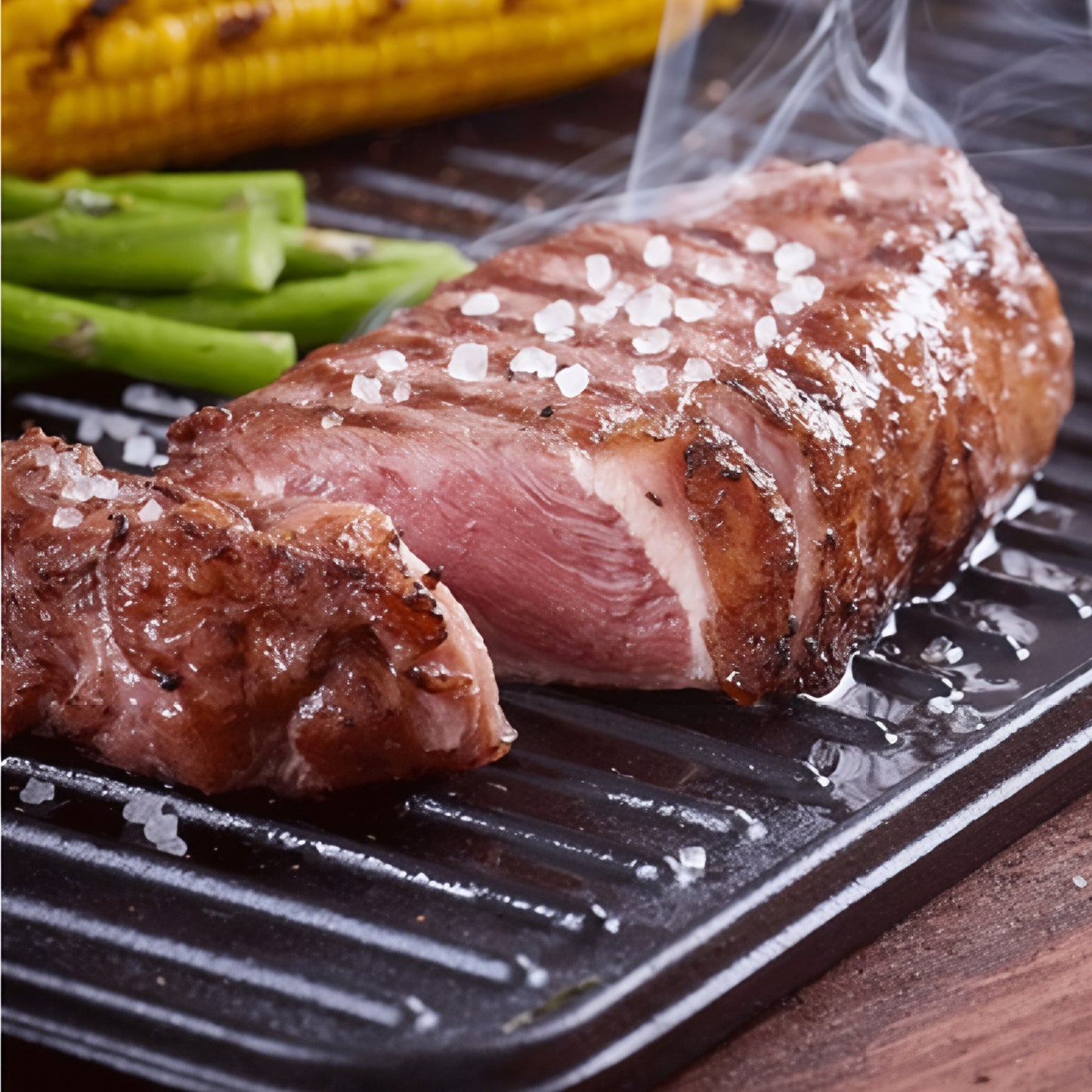 PLANCHA HIERRO CURADO REVERSIBLE
