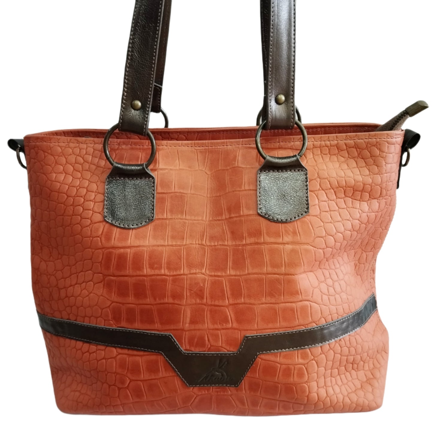 CARTERA SALMÓN CROCO