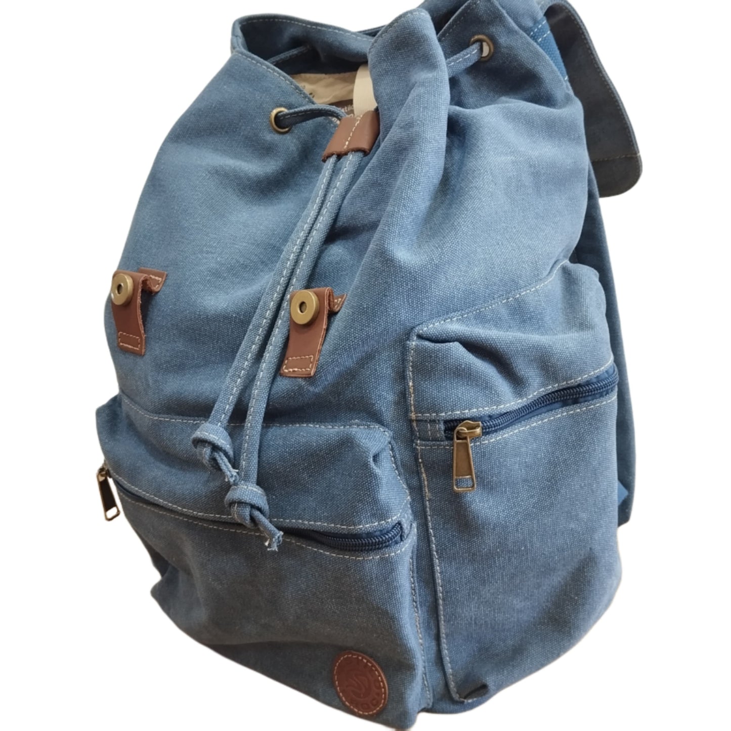 MOCHILA CON PRESILLAS - LONA