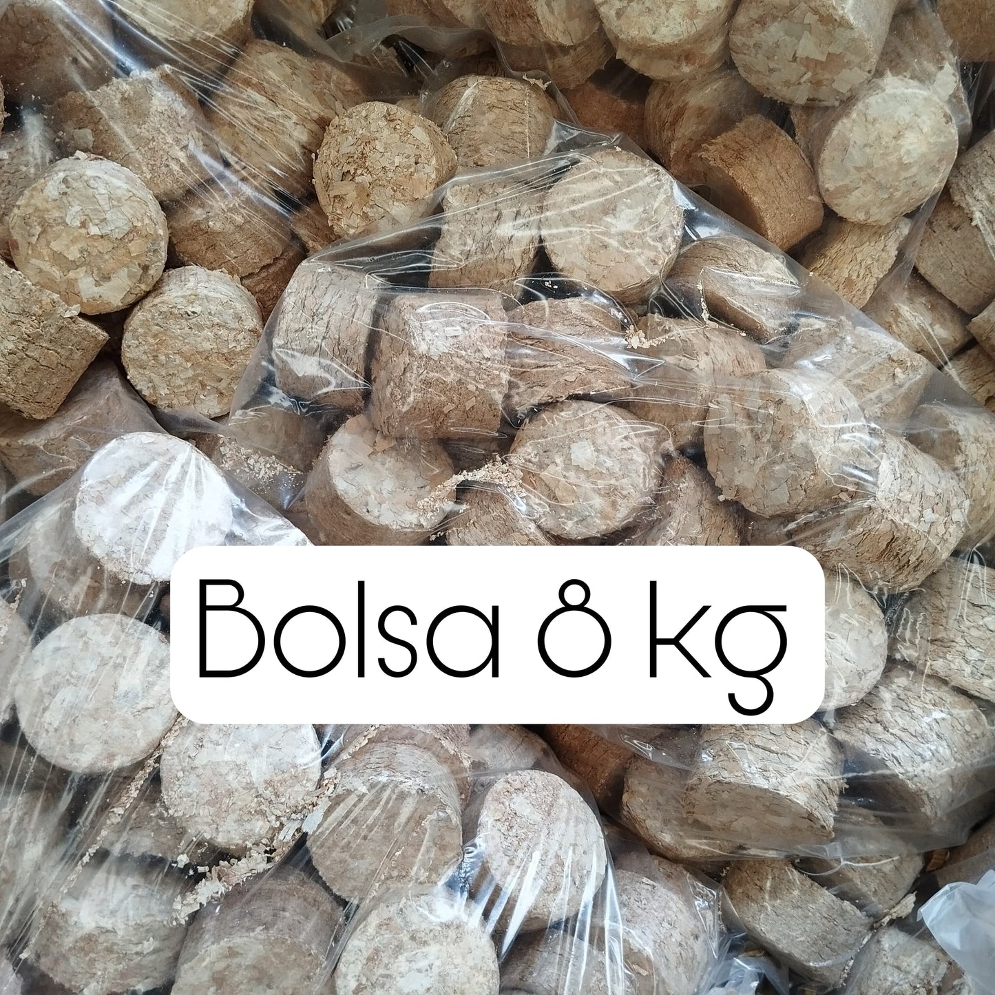 BRIQUETAS - ASERRÍN PRENSADO