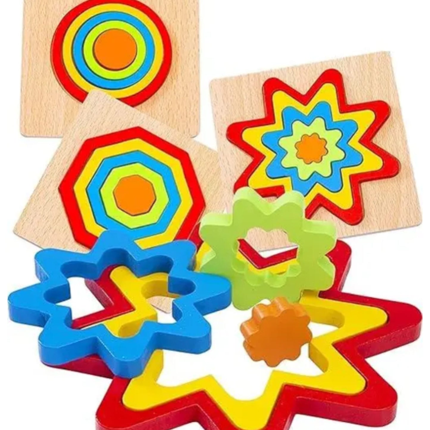 FORMAS PARA ENCASTRE - MADERA