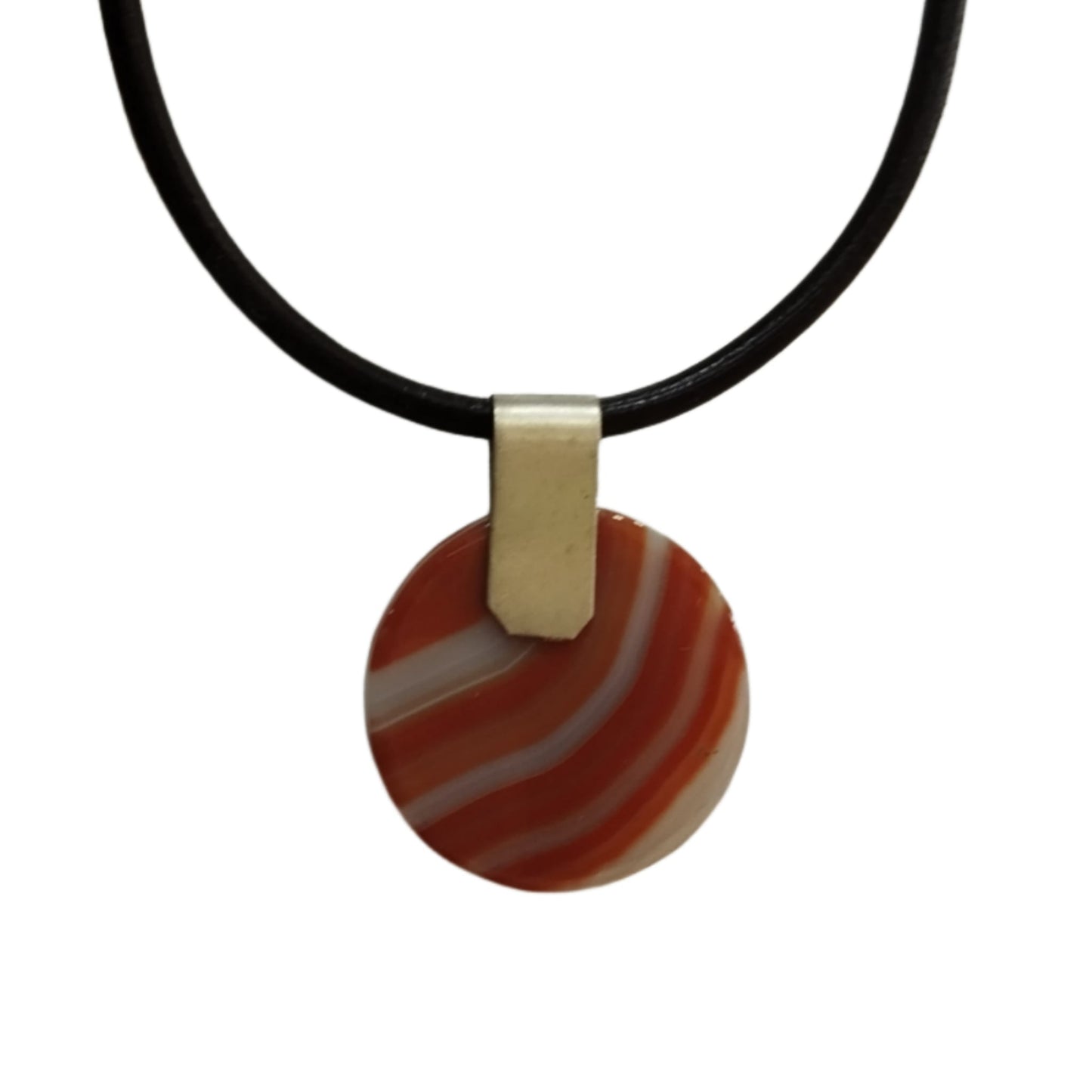 COLGANTE CON DIJE DE PIEDRA