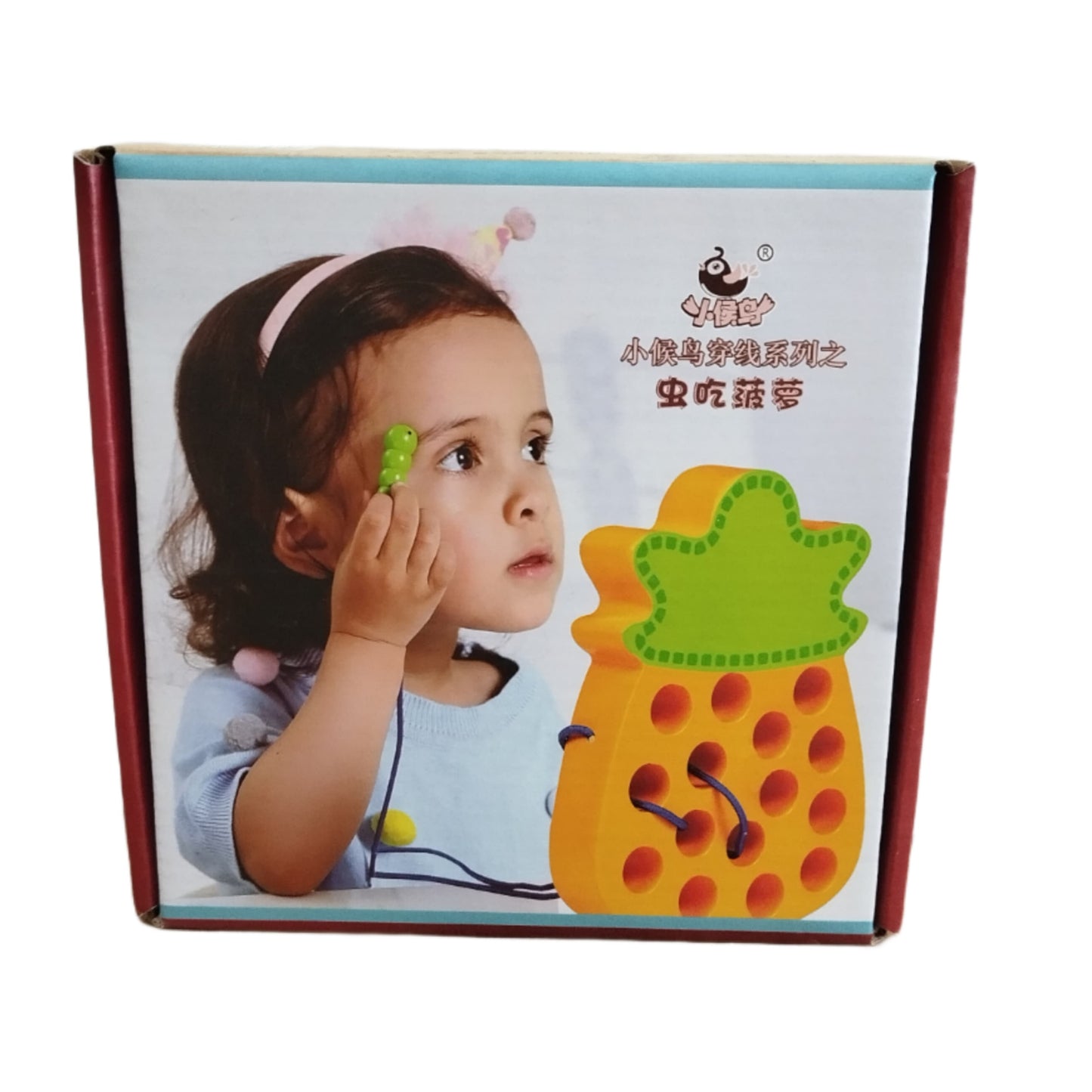 JUEGO DE ENHEBRAR EN MADERA