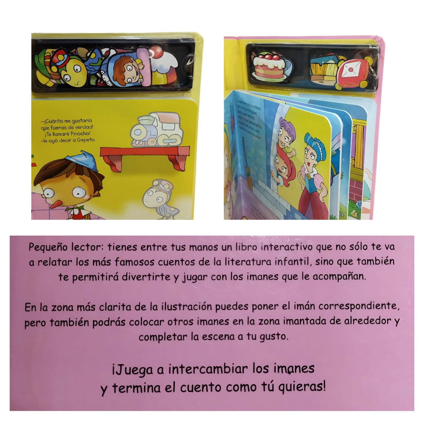 LIBRO CON IMANES