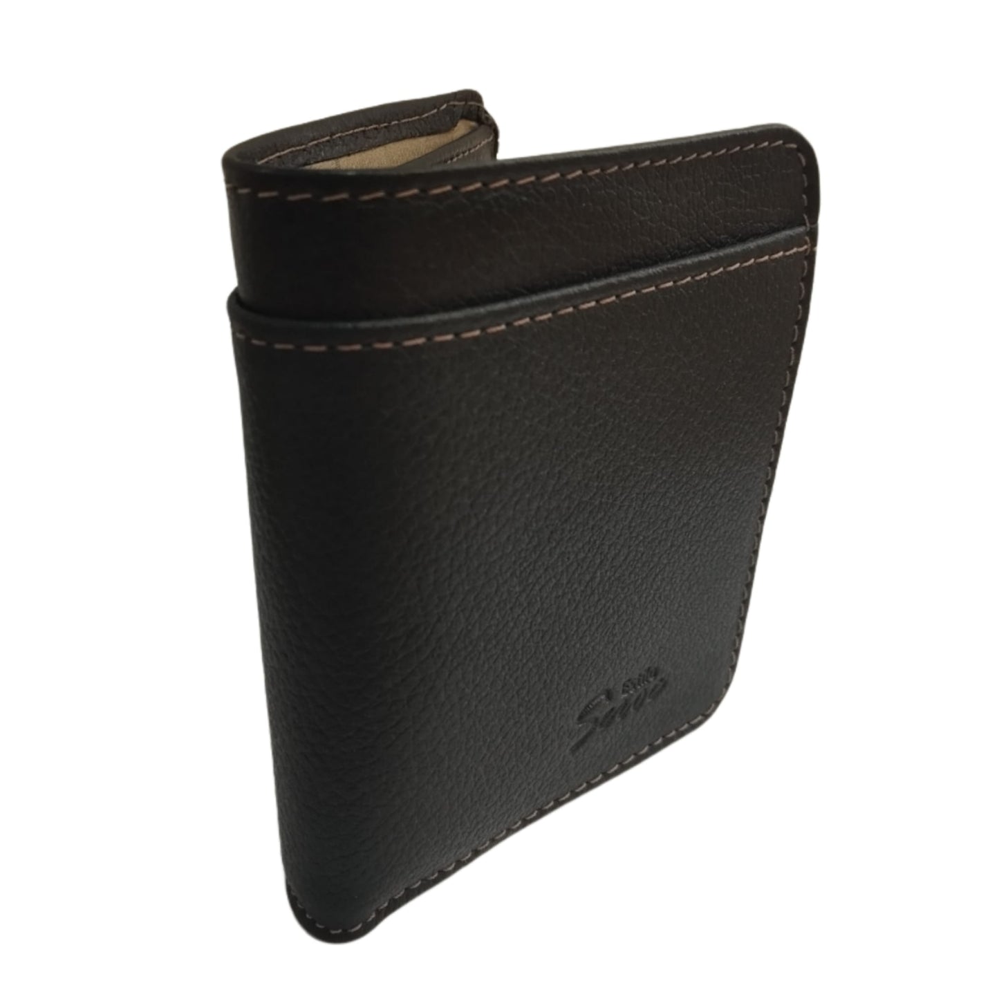 BILLETERA CUERO MODERNA - UNISEX