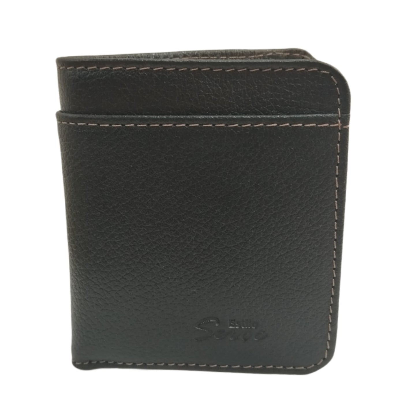 BILLETERA CUERO MODERNA - UNISEX