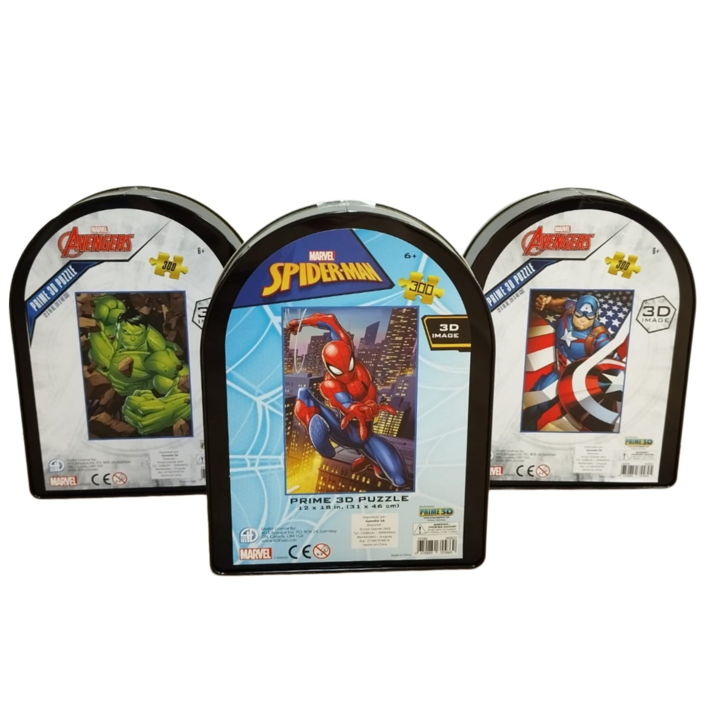 PUZZLE 3D SUPERHEROES MARVEL