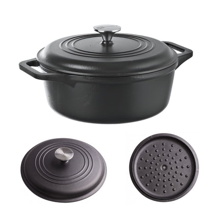 OLLA DE HIERRO ESMALTADO 6 LT.