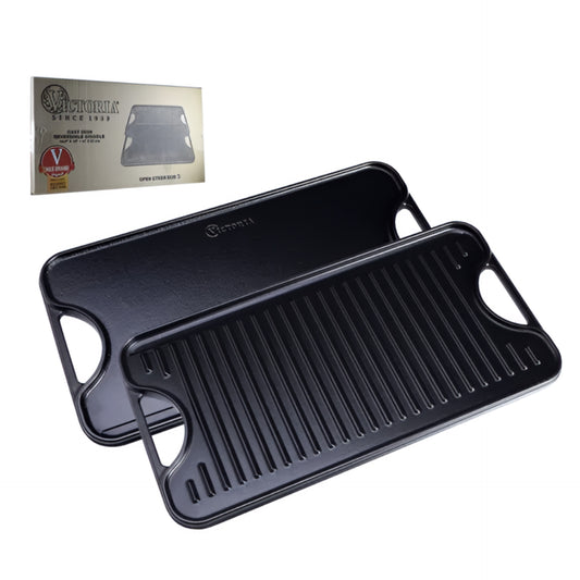PLANCHA HIERRO CURADO REVERSIBLE