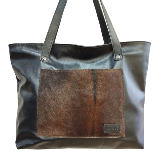 CARTERON CUERO COMBINADO CON PELO