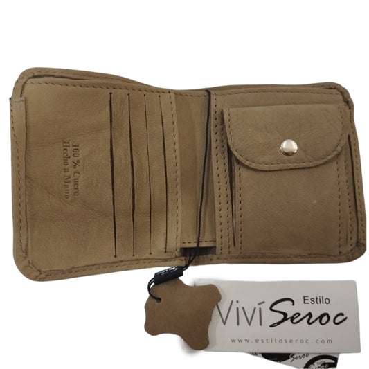 BILLETERA CUERO PECARÍ - UNISEX