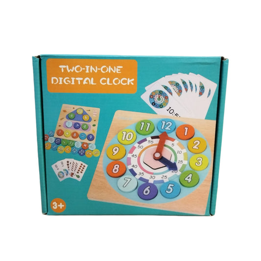RELOJ INFANTIL EN MADERA